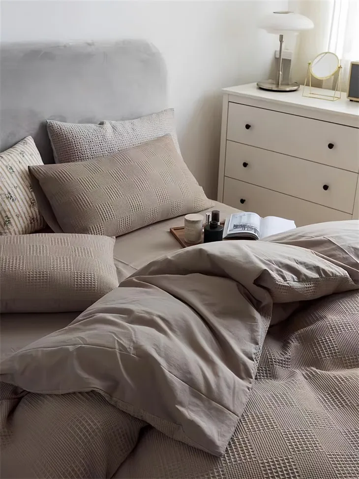 Waffle Fabric for Bedding suppliers